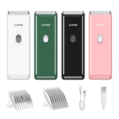Pet Clippers for Dog Hair Grooming Low Noise, Rechargeable Cordless Cat Shaver with Ceramic Blade,Portable Pet Hair Trimmer for Matted & Long Hair